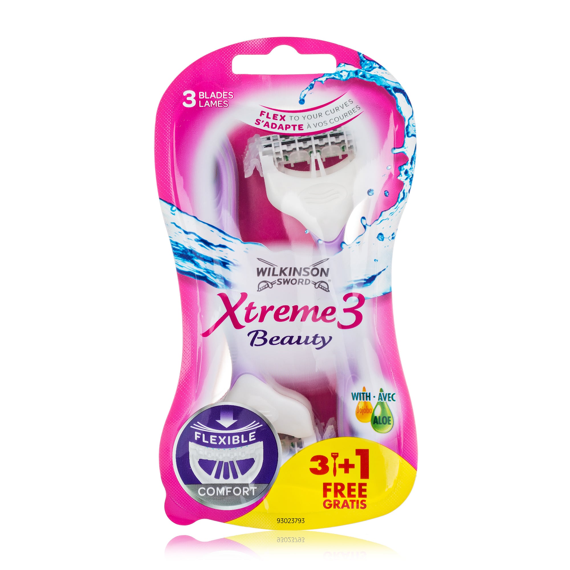 Станок для гоління Wilkinson Sword Xtreme3 Beauty жіночий одноразовий, 3+1 шт